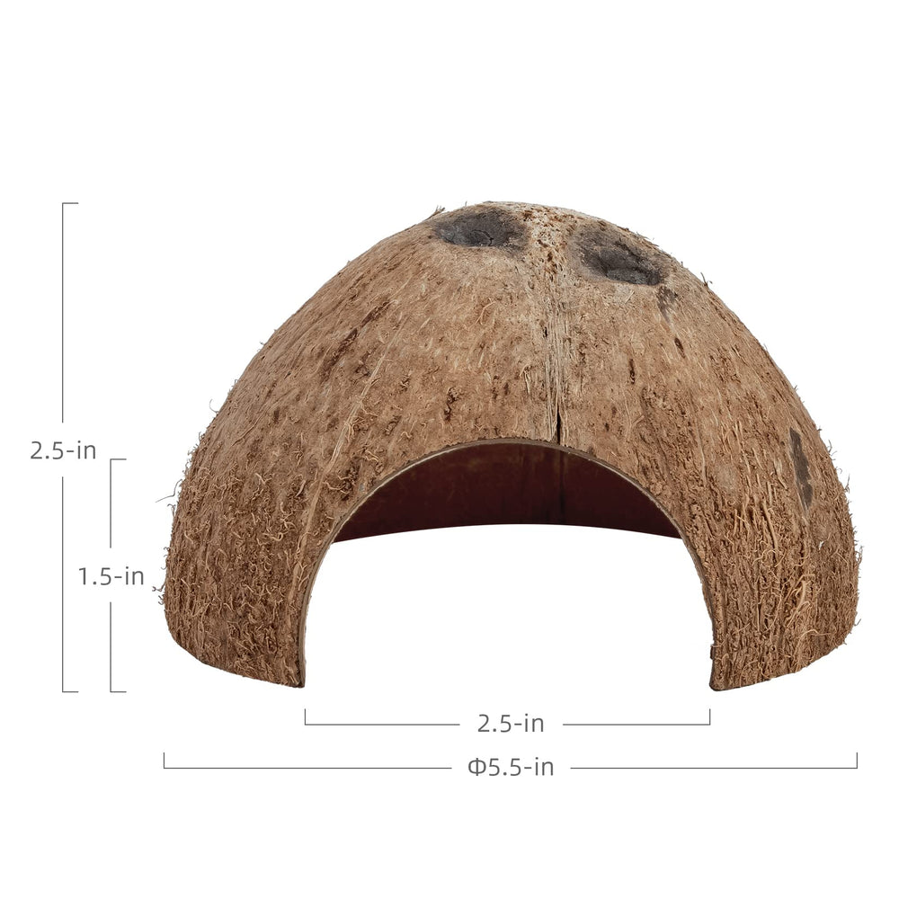 Niteangel cachette noix de coco, diamètre environ 12,7 cm pour un accès pratique.