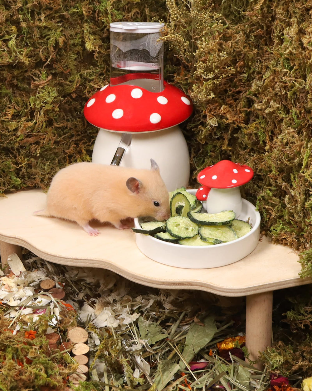 Niteangel délices polyvalents conviennent à hamsters, gerbilles et autres petits animaux.