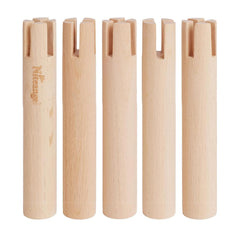 Niteangel échasses en hêtre, hauteur 11 cm, base stable pour le labyrinthe du hamster.
