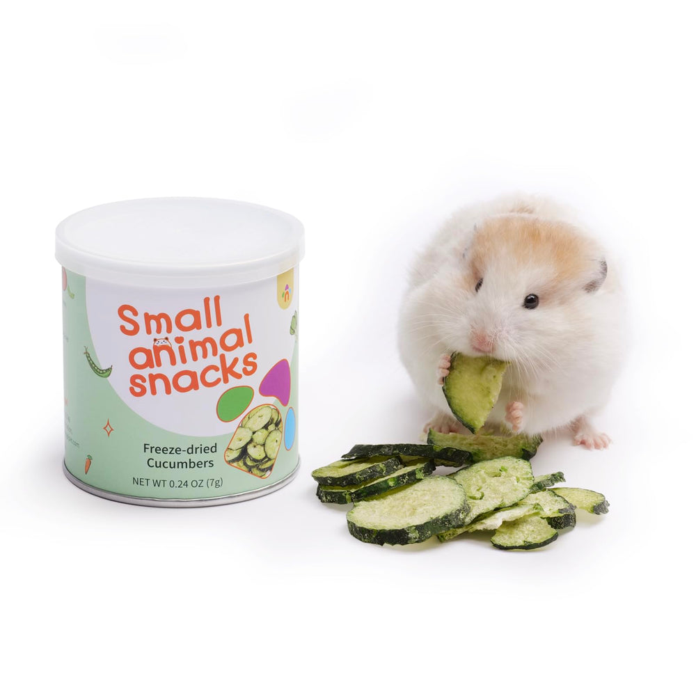 Niteangel Friandise Concombre Séché Gourmet est idéale pour petits mammifères.