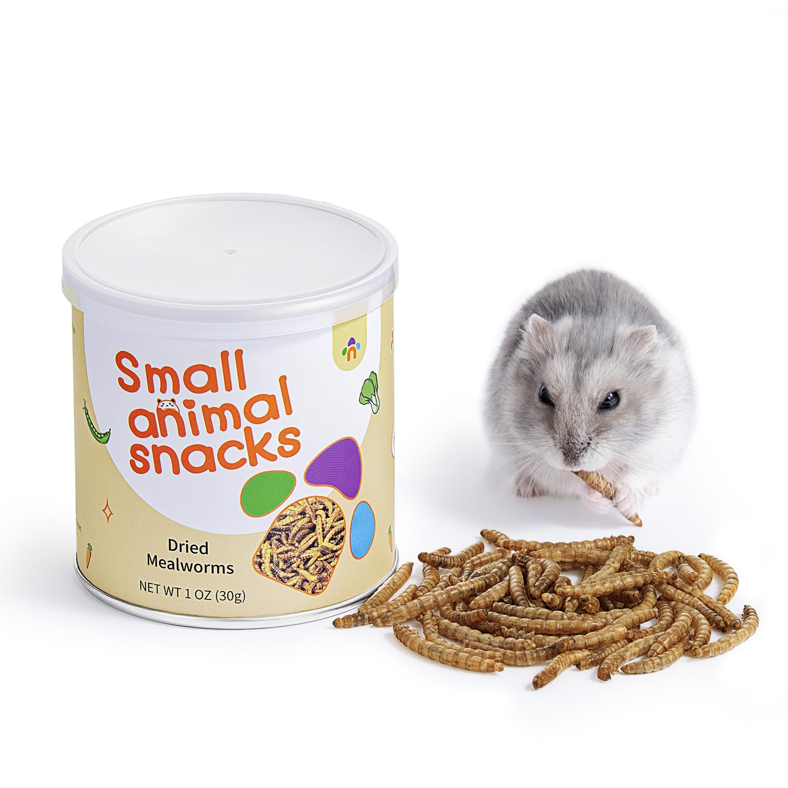 Niteangel friandise gourmet hamsters-gerbilles, récompense savoureuse pour petits rongeurs