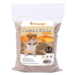 Niteangel sable désert pour gerbilles, favorise le fouissage et le nettoyage du pelage