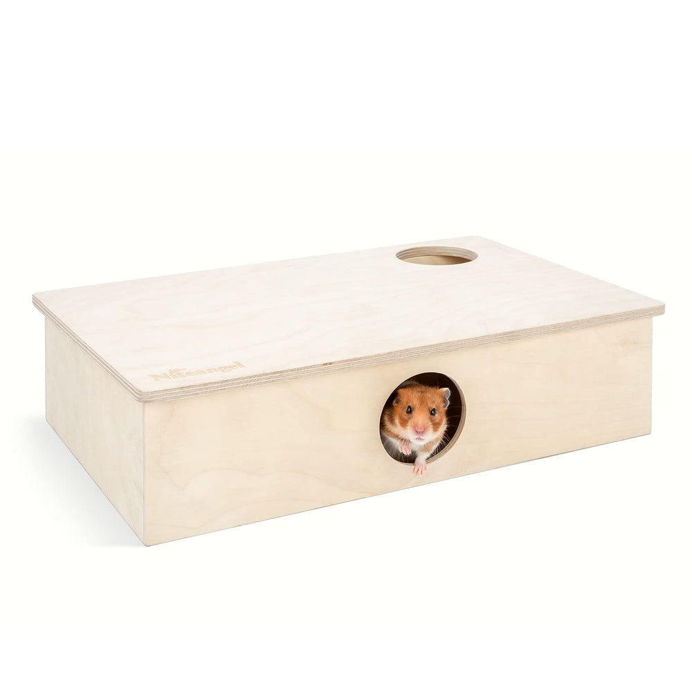 Niteangel Maison Hamster Multi-Chambres — extérieur robuste pour l'exploration.