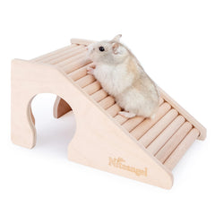 Niteangel maison hamster trapeze-face: refuge sûr et stimulation ludique pour petits animaux.