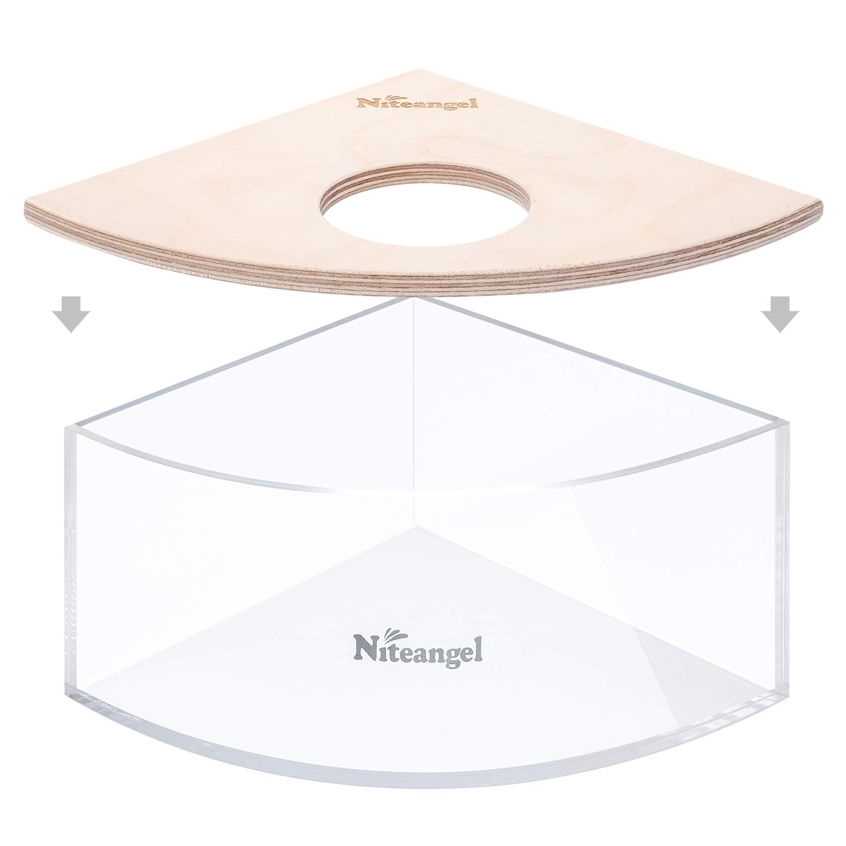 Niteangel nettoyage-facile-acrylique — entretien rapide et sans odeur persistante.