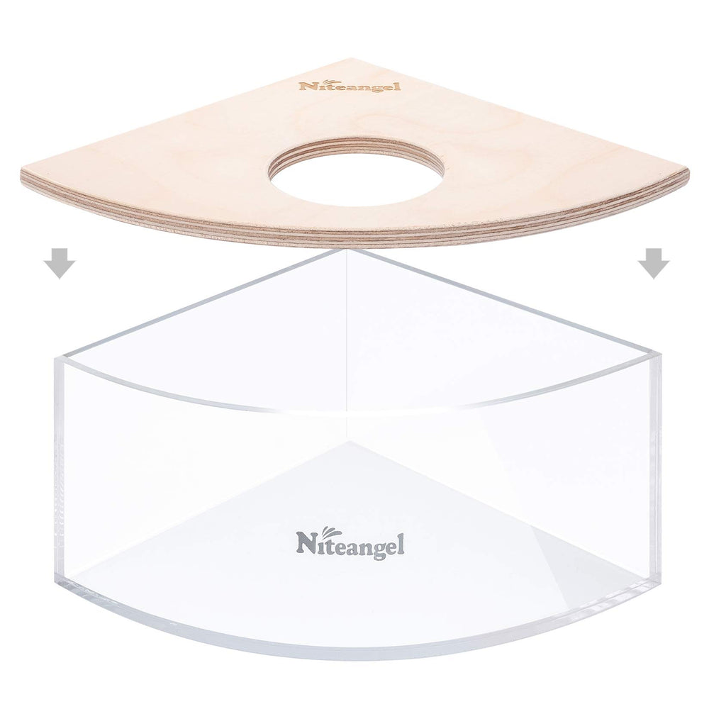 Niteangel nettoyage-facile-acrylique — entretien rapide et sans odeur persistante.
