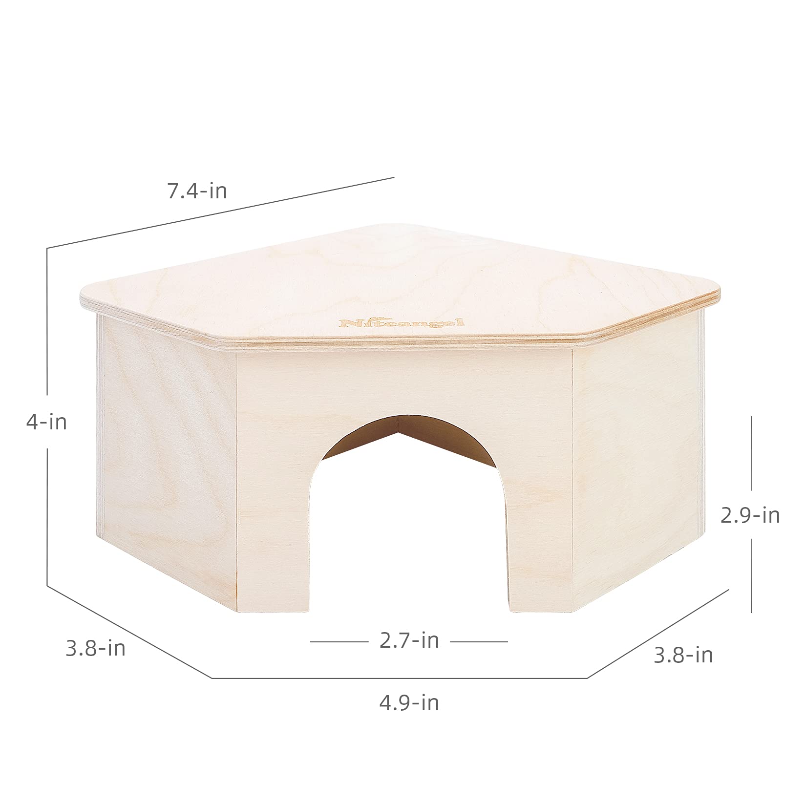 Niteangel nettoyage facilité; design sans fond pour intérieur accessible.