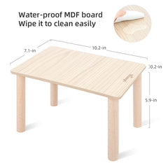 Niteangel plateforme en bois pour hamster, surface lisse et facile à nettoyer.
