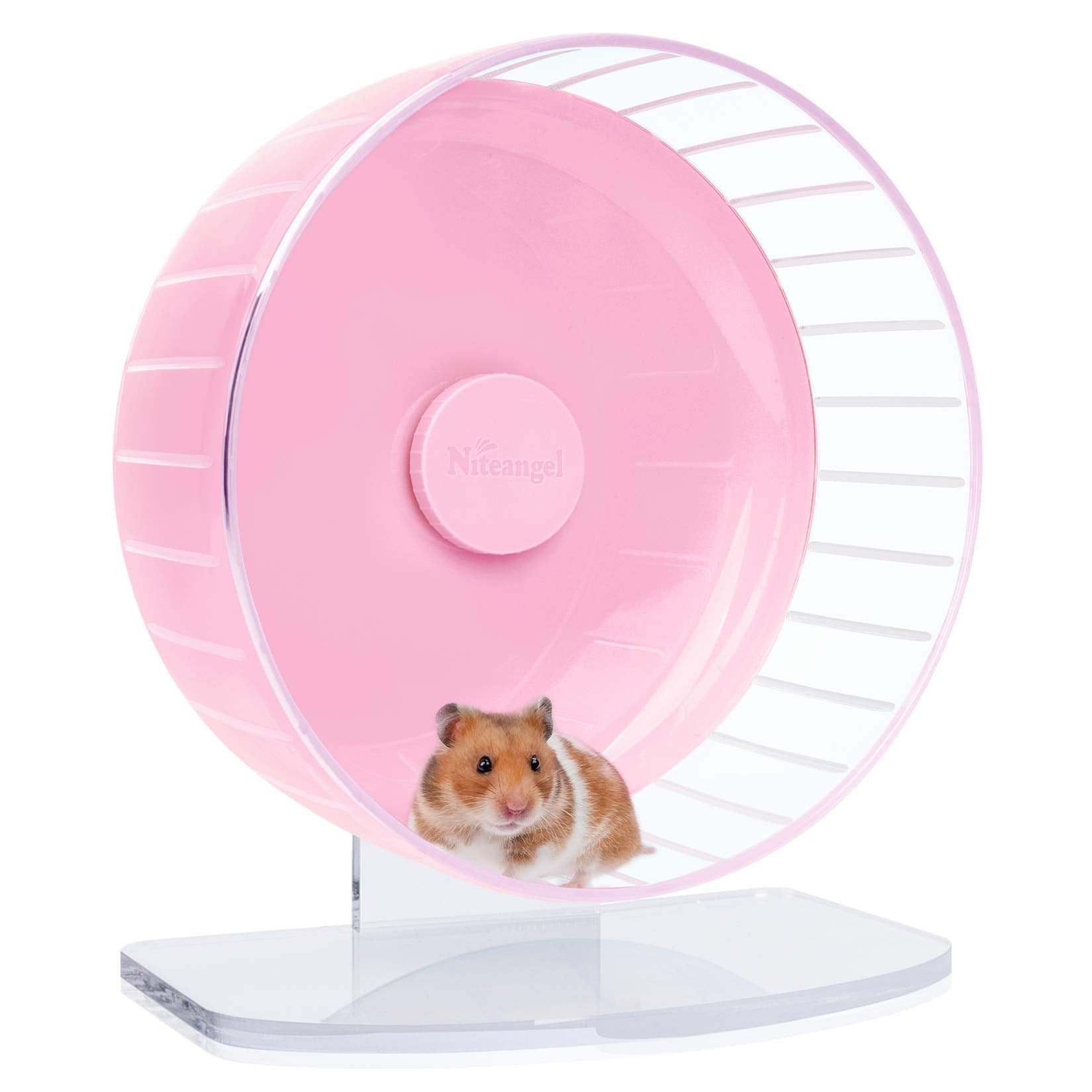 Roue silencieuse Niteangel 11 pouces pour hamsters, activité nocturne paisible