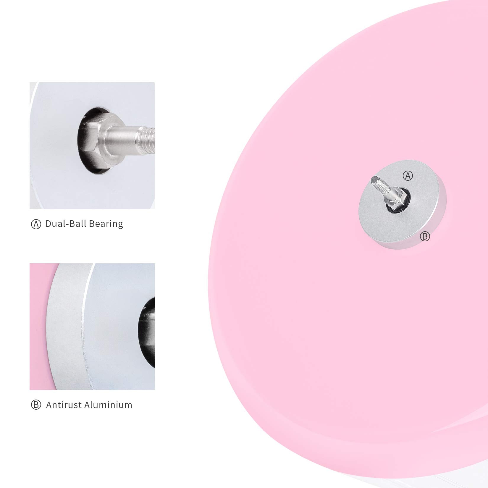 Roues d exercice Niteangel disponibles en couleurs variées