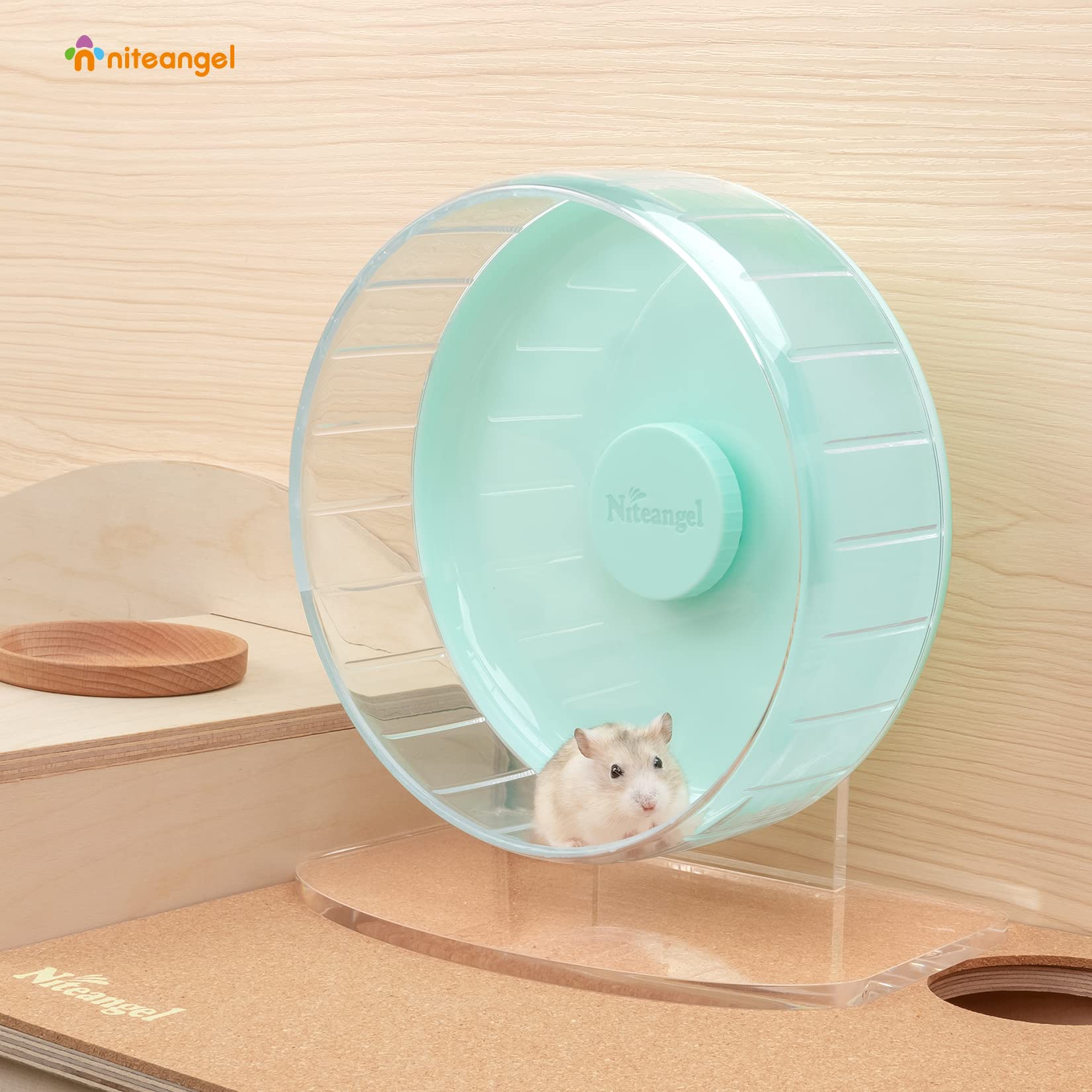 Tambour PS translucide offrant durabilité et facilité de nettoyage.