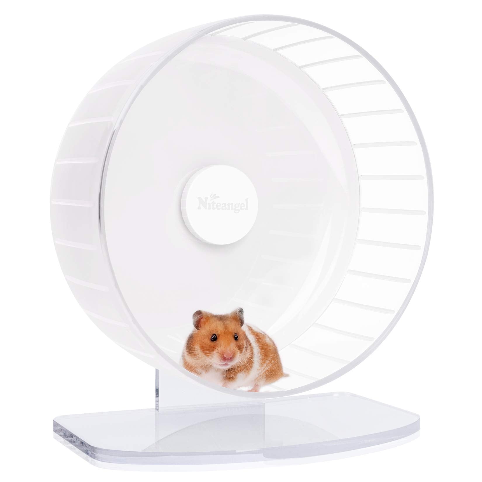 roue-exercice-hamster-silencieuse-11-pouces par niteangel, idéale pour des nuits calmes.