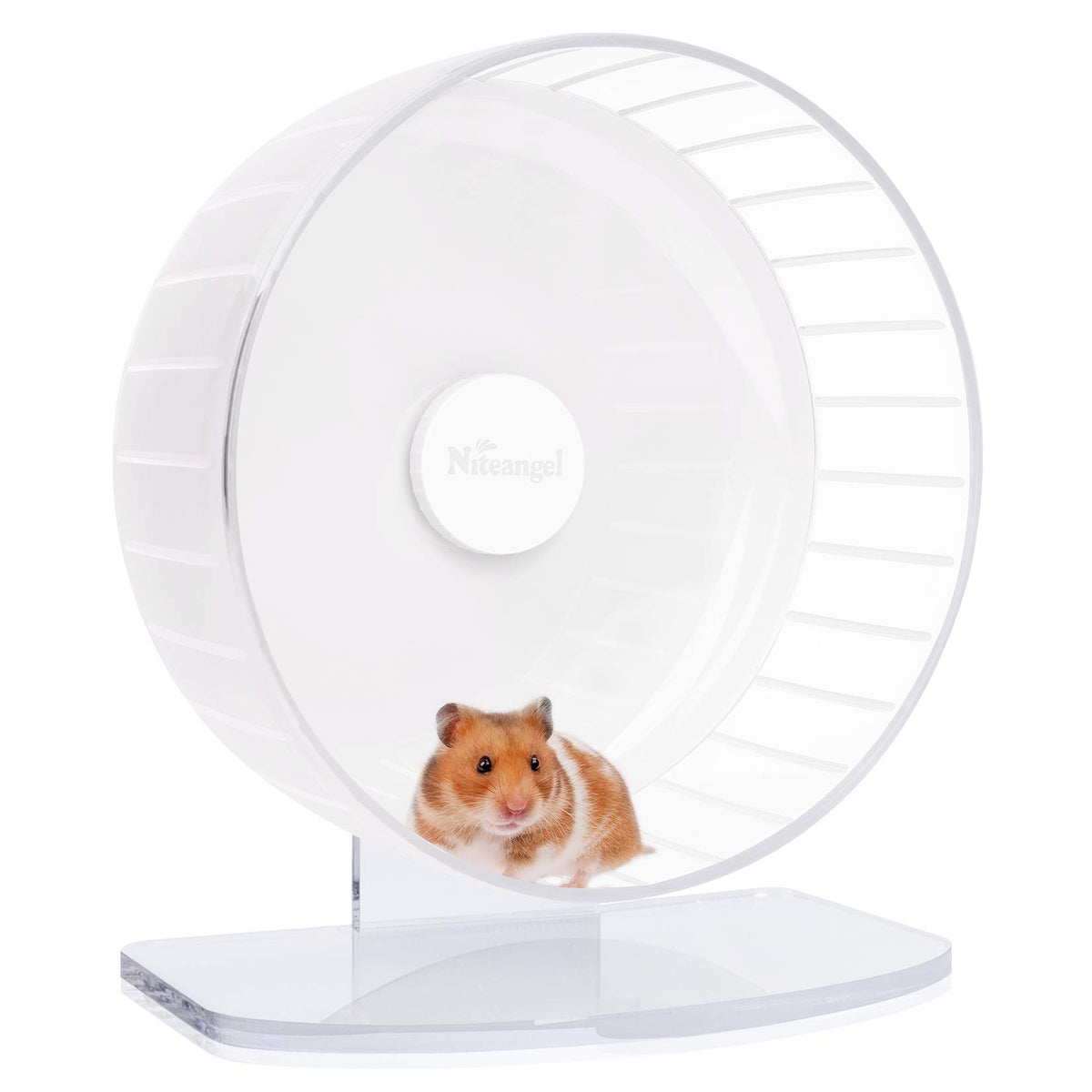 roue-exercice-hamster-silencieuse-11-pouces par niteangel, idéale pour des nuits calmes.
