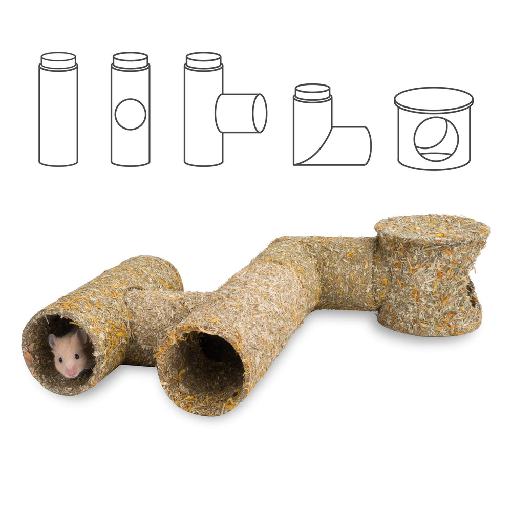 Tube Niteangel DIY habitat hamster, parfait pour créer un espace de jeu.