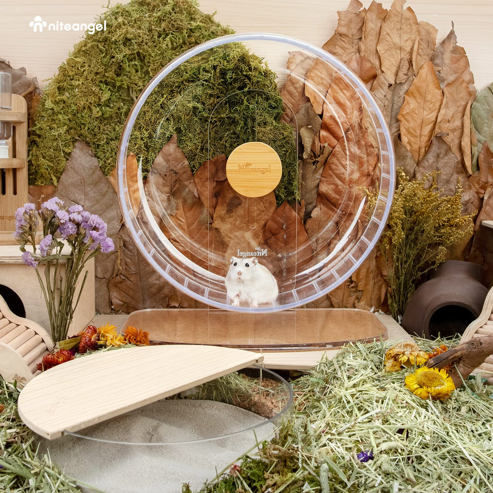 Utilisation polyvalente pour hamsters et gerbilles, bon pour l'exercice quotidien.