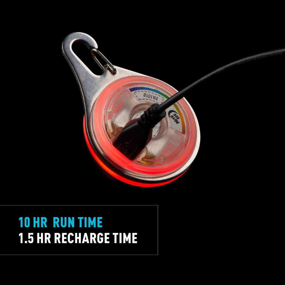 Conception étanche et robuste avec carabiner en inox.