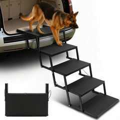 Niubya escaliers pour chien en voiture, pliables et stables pour grands chiens.