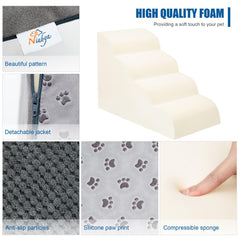 Niubya escaliers surface antiderapante double-face gris pour une accroche fiable