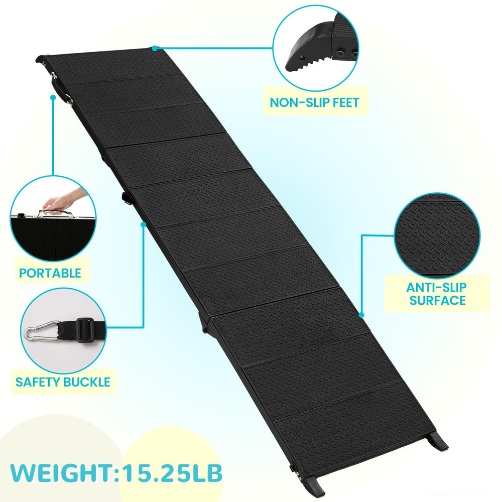Rampe Niubya compatible avec voitures, SUV et camion pour usage universel.