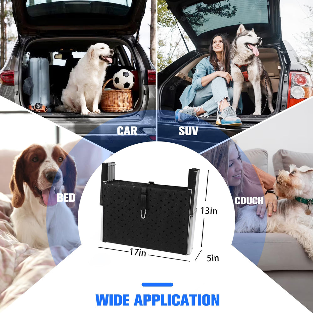 Rampe Niubya portable pour chiens en voiture