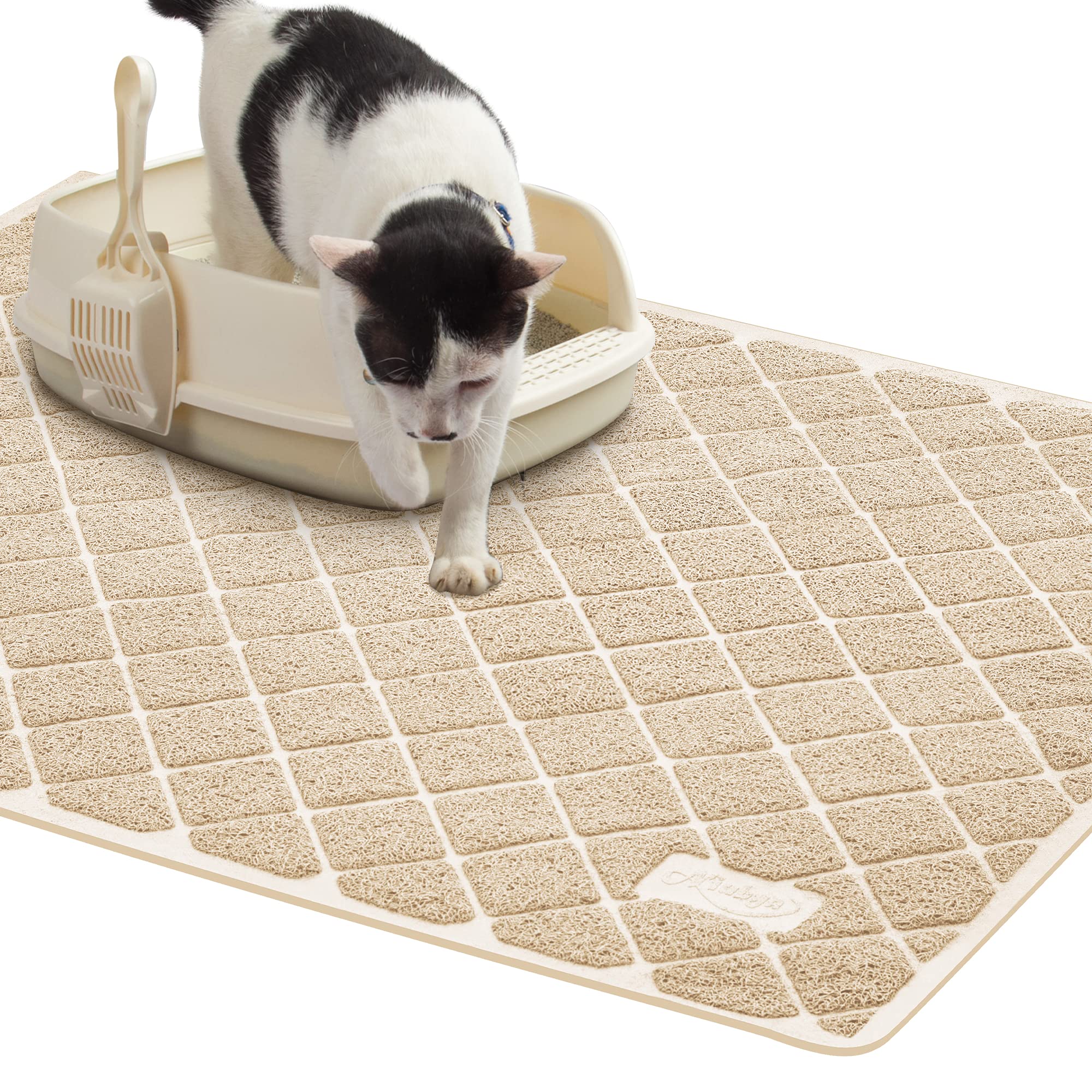 Tapis Niubya anti-glisse et doux pour les pattes du chat.