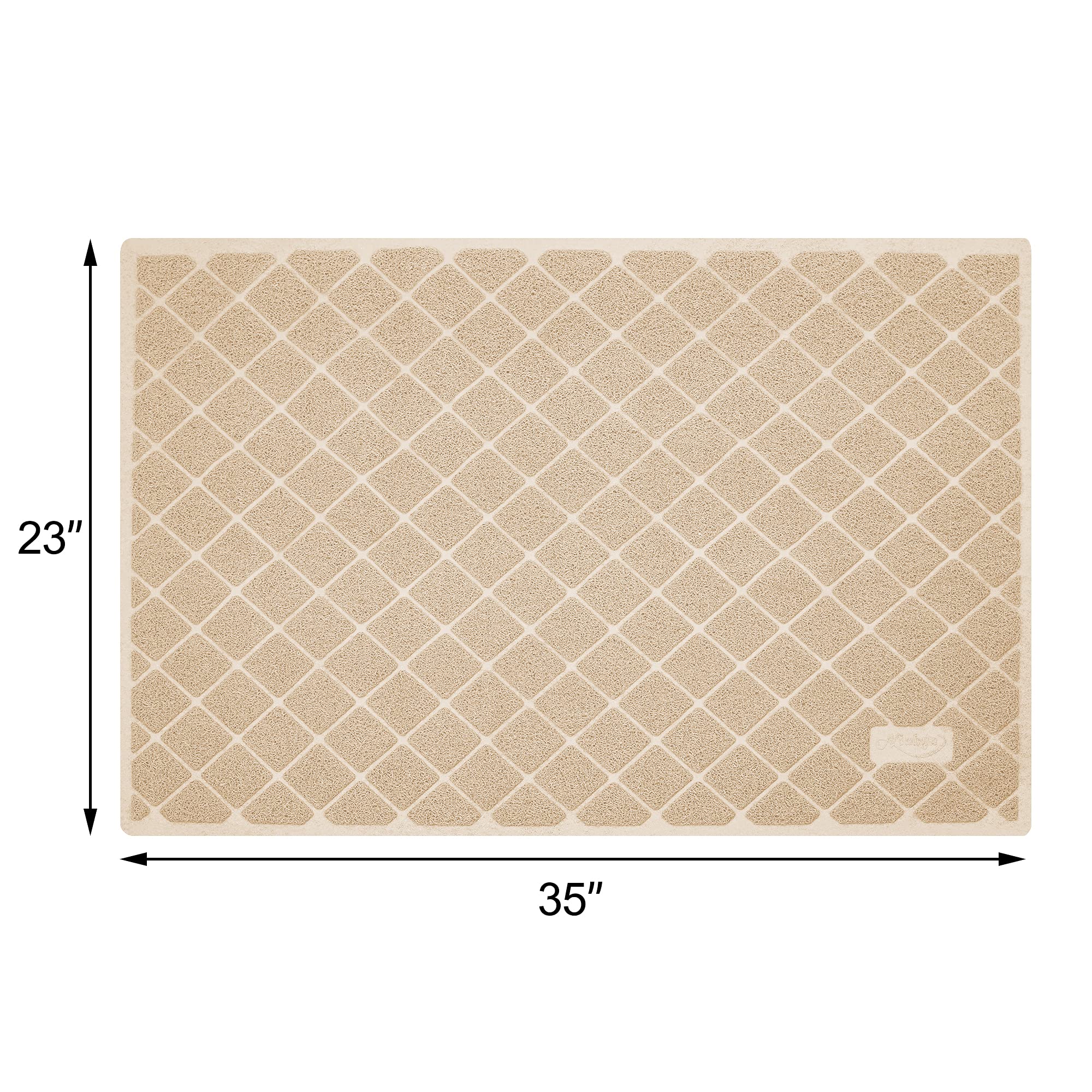 Confort doux pour les pattes du chat sur le tapis Niubya.