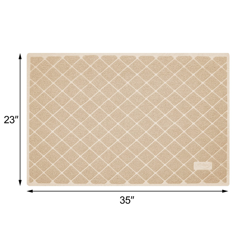 Confort doux pour les pattes du chat sur le tapis Niubya.