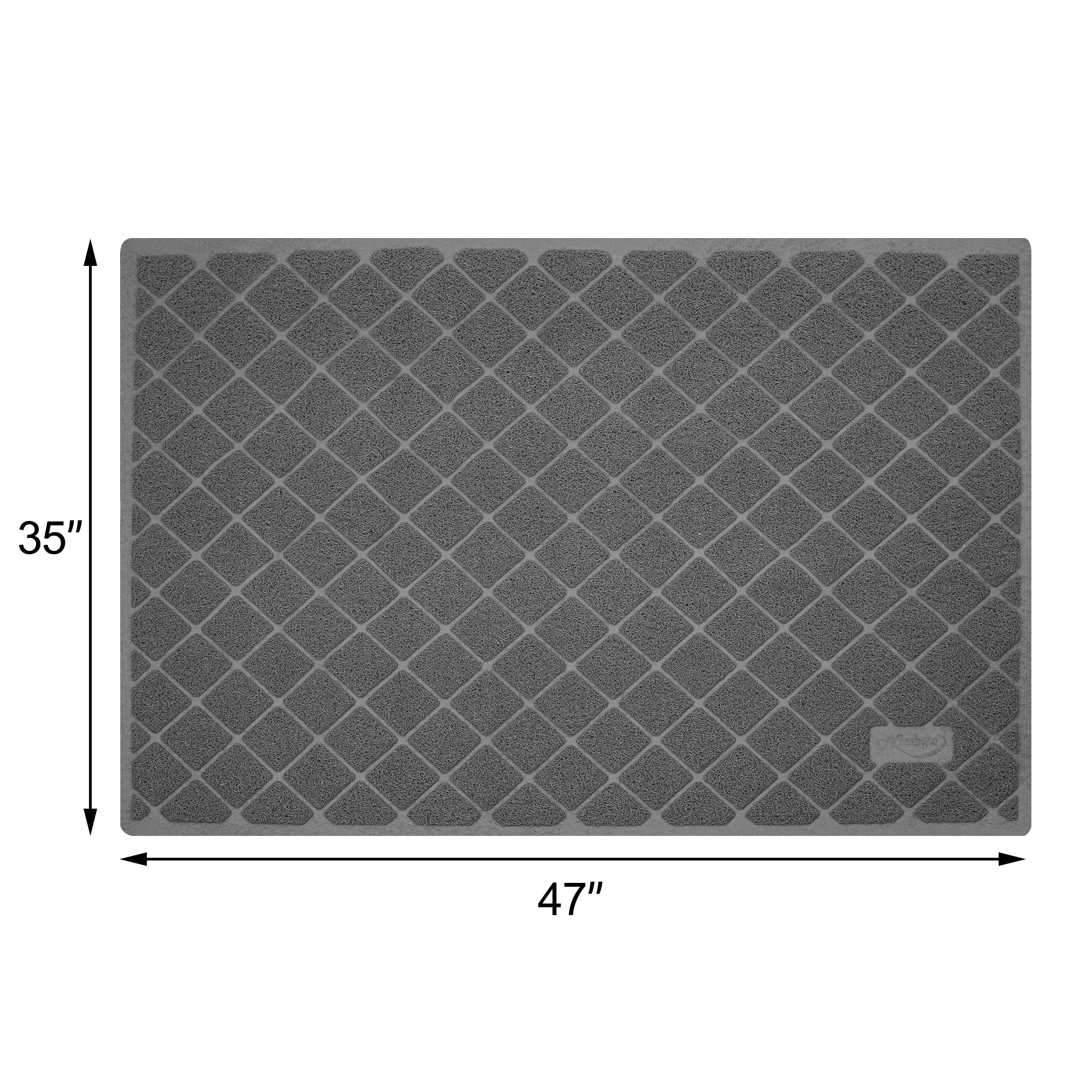 Nettoyage facile du tapis Niubya: secouer, aspirer ou rincer.