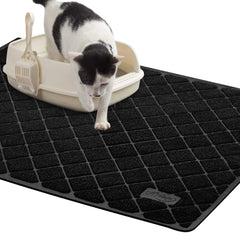 Niubya Tapis Litière Extralarge – vue avant, capture granulés et protège les sols.