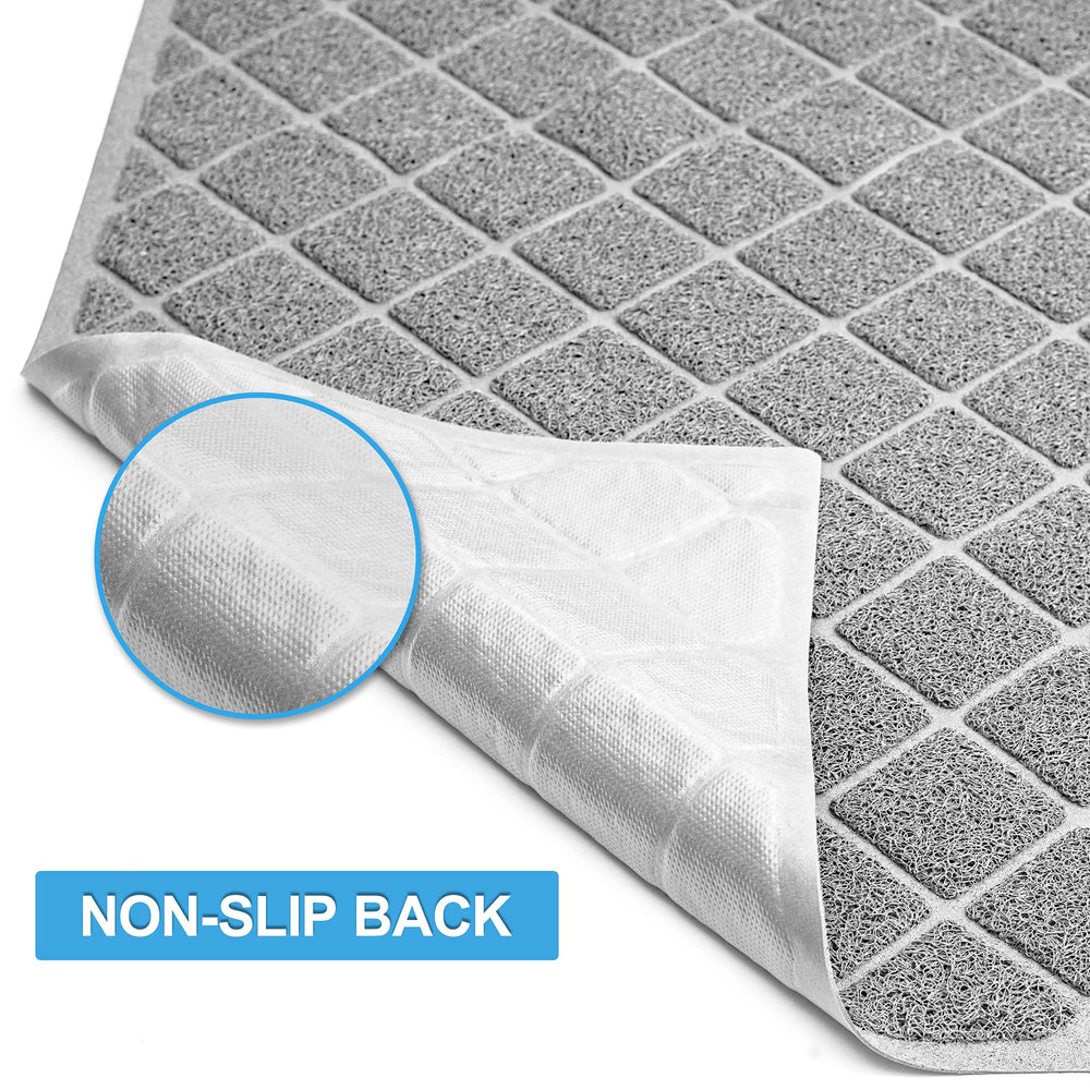 Niubya tapis litiere nettoyage facile, secouer ou rincer rapidement.