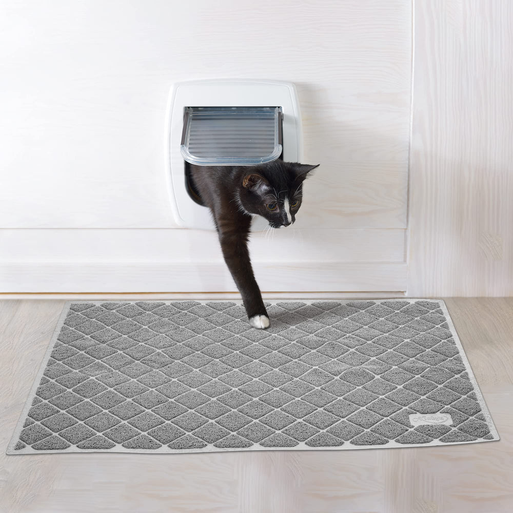 Niubya tapis litiere seche rapidement, pret a reutiliser.