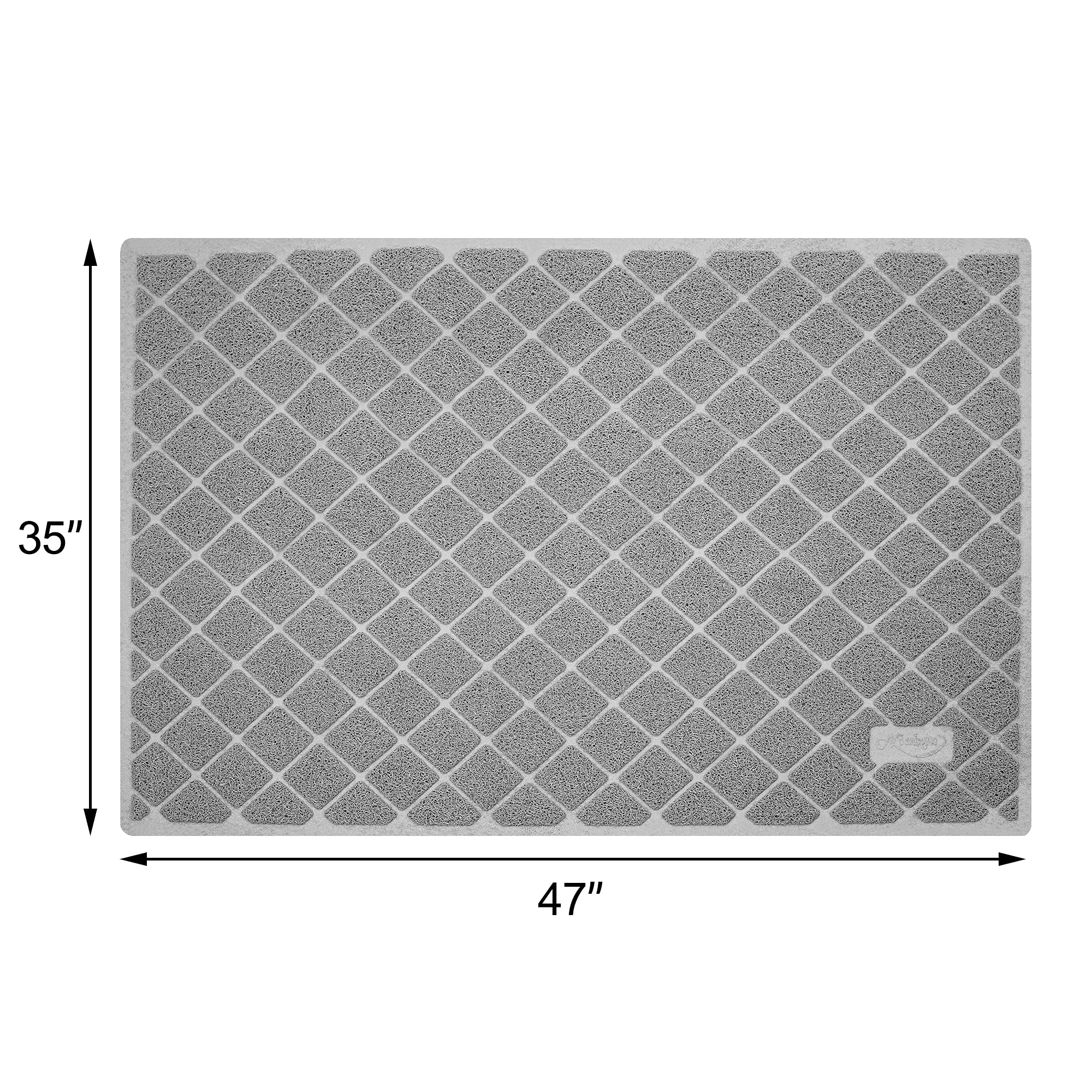 Niubya tapis litiere surface douce, pattes confortables lors des passages.