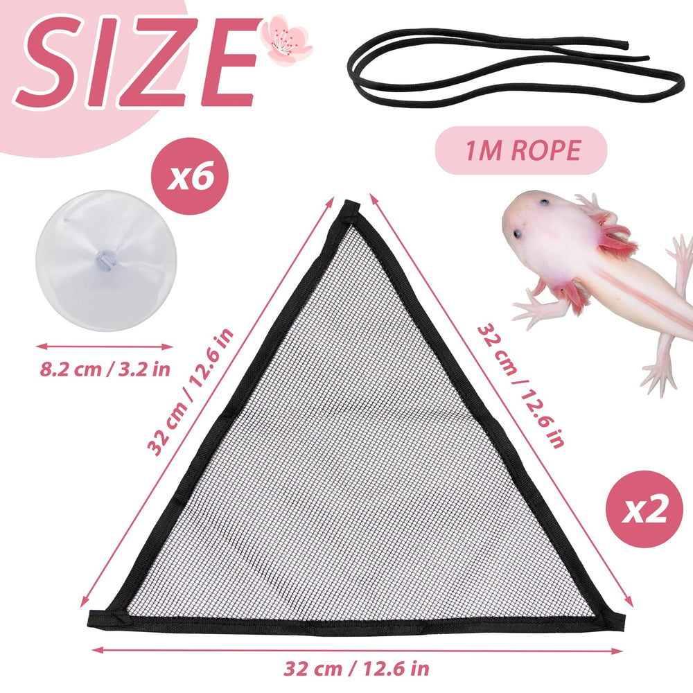 Niuohoy hamac reptile ventouses sur verre pour terrarium securise.