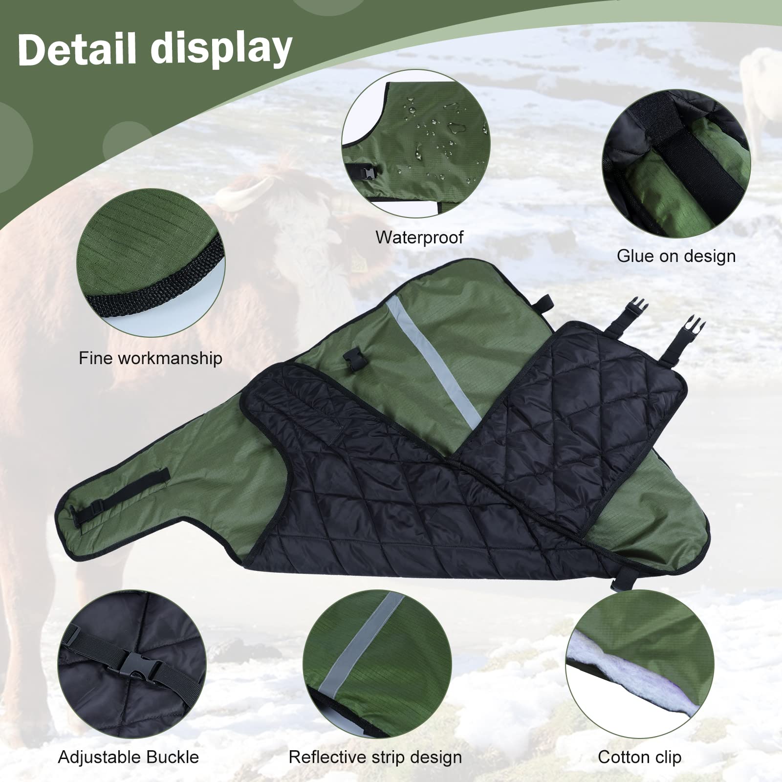 NIUTRIP couverture bandes reflectives visibilite accrue en faible luminesite