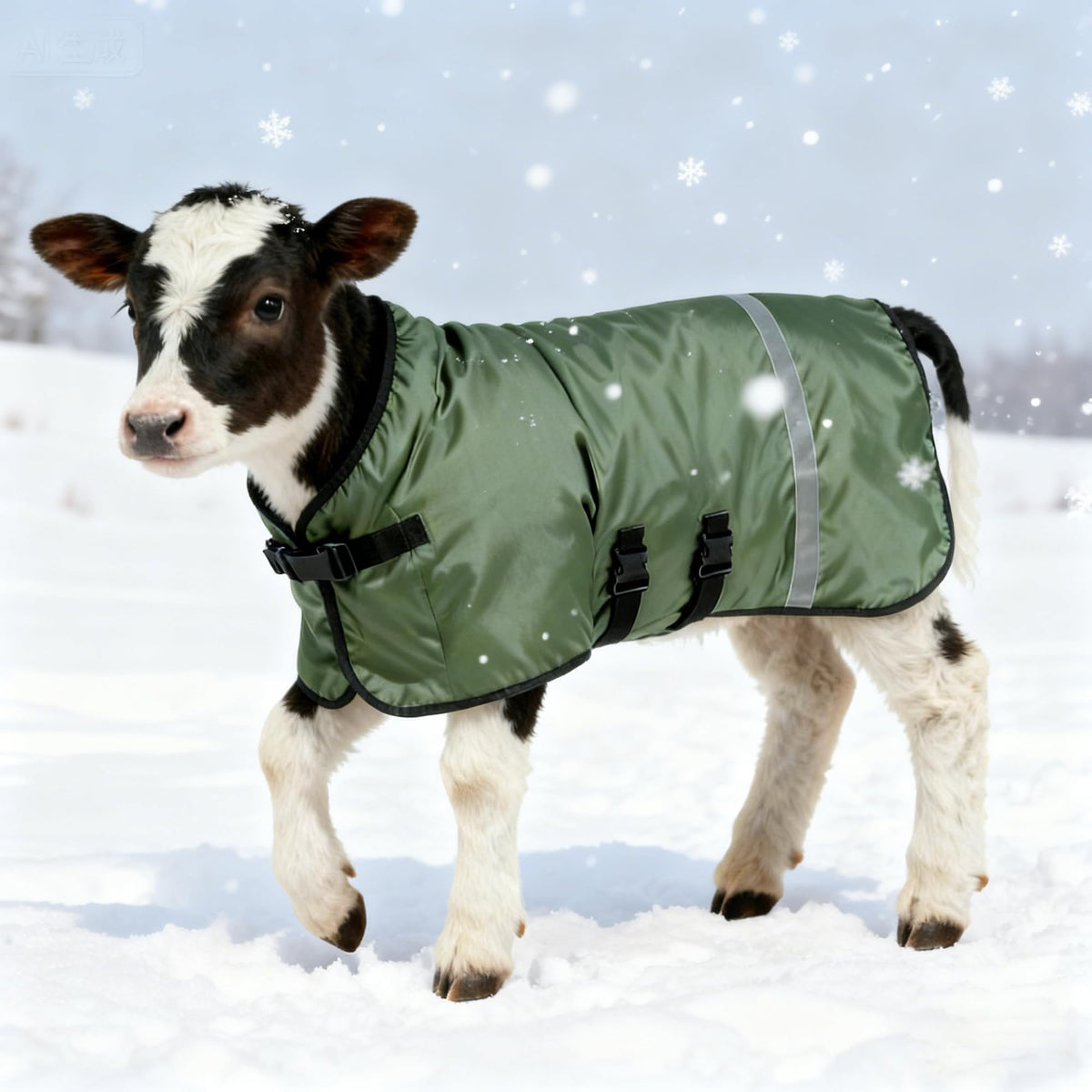 NIUTRIP couverture veaux hiver 140g: chaleur douce et protection