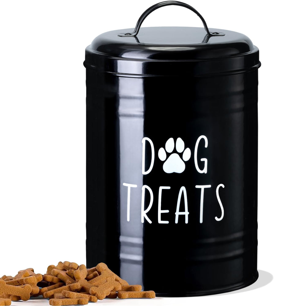 NIXBYO Conteneur gourmand chien, vue face, rangement pratique des friandises.