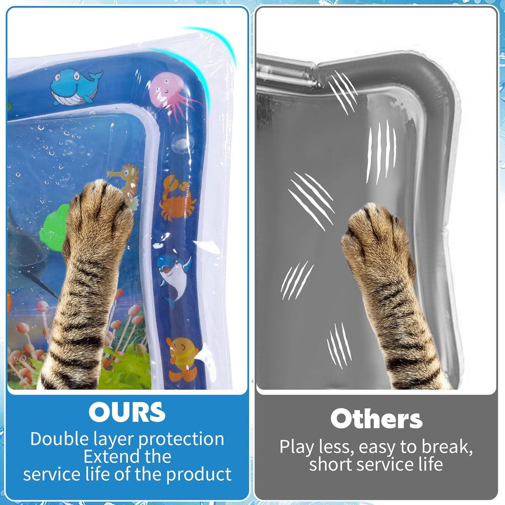 Usage intérieur sur tapis aquatique NLAIKE pour détente et jeu