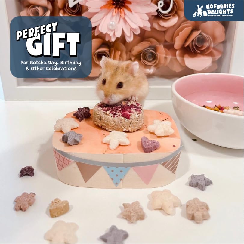 No Furries Delights - saveur framboise: option naturelle pour récompenser et encourager le forage