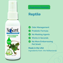 No Scent Reptile Substrat frais avec le spray