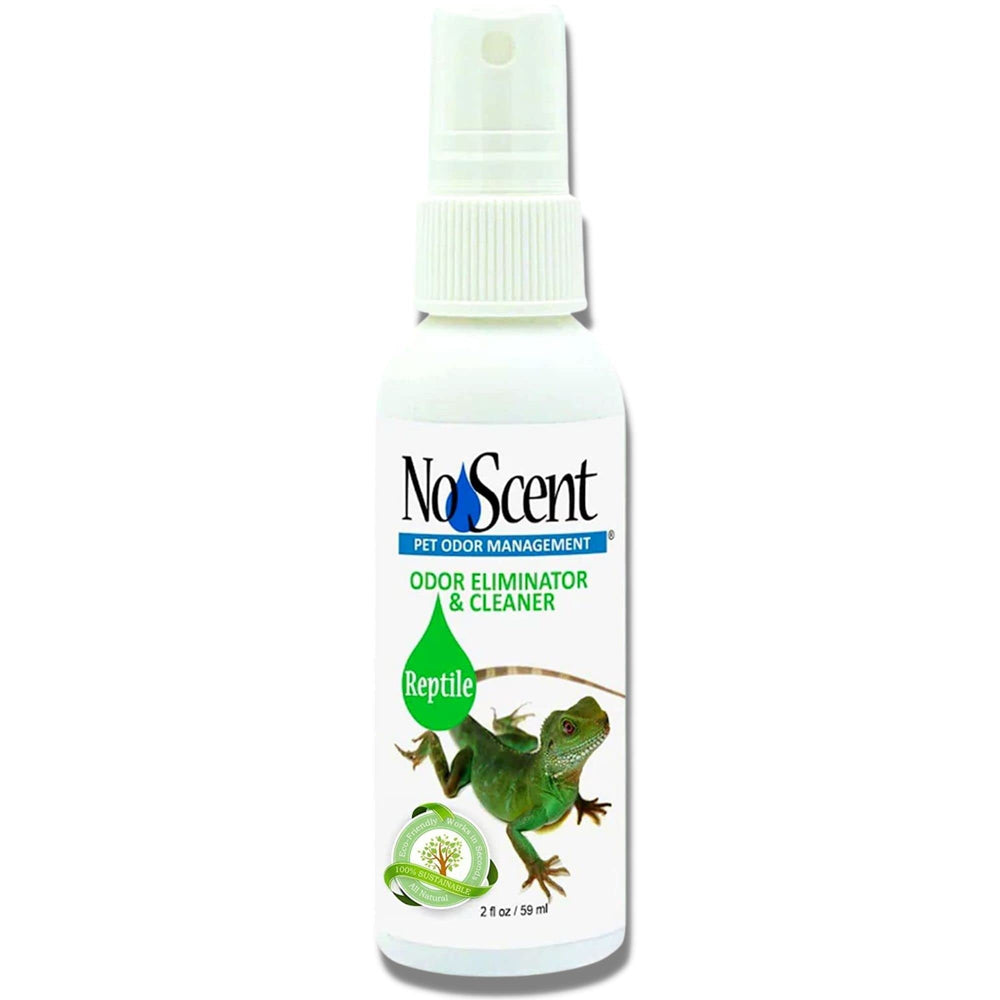 No Scent Reptile Spray nettoie et désodorise le terrarium du reptile