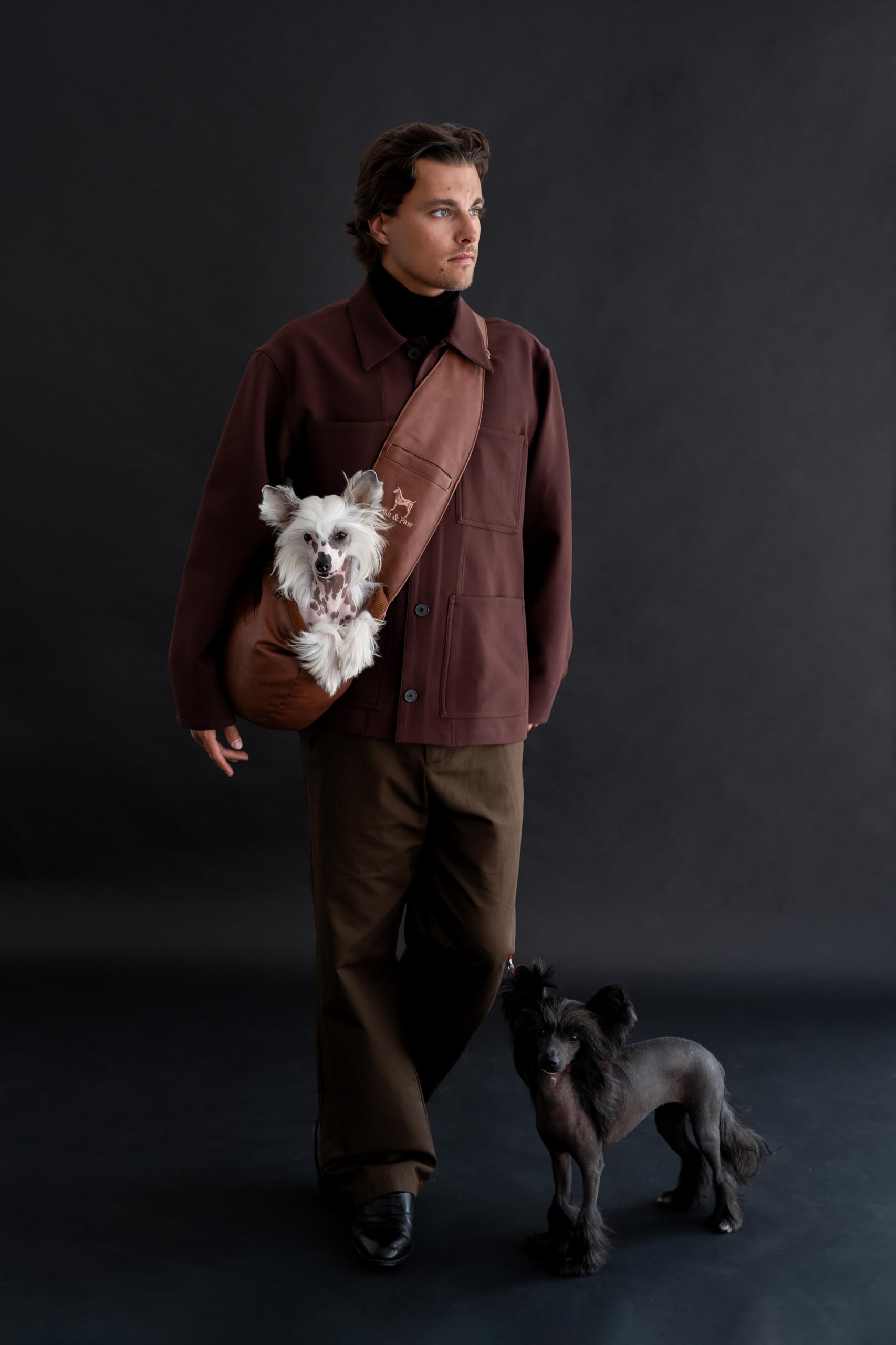 NOAH & PAW cuir végan doublé fourrure, toucher doux et premium.