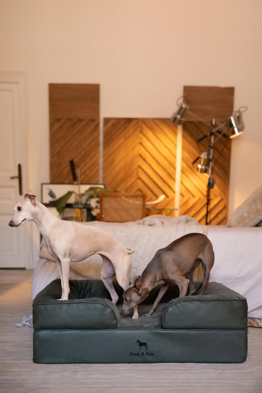 NOAH & PAW matelas mousse mémoire, refroidissement intégré.