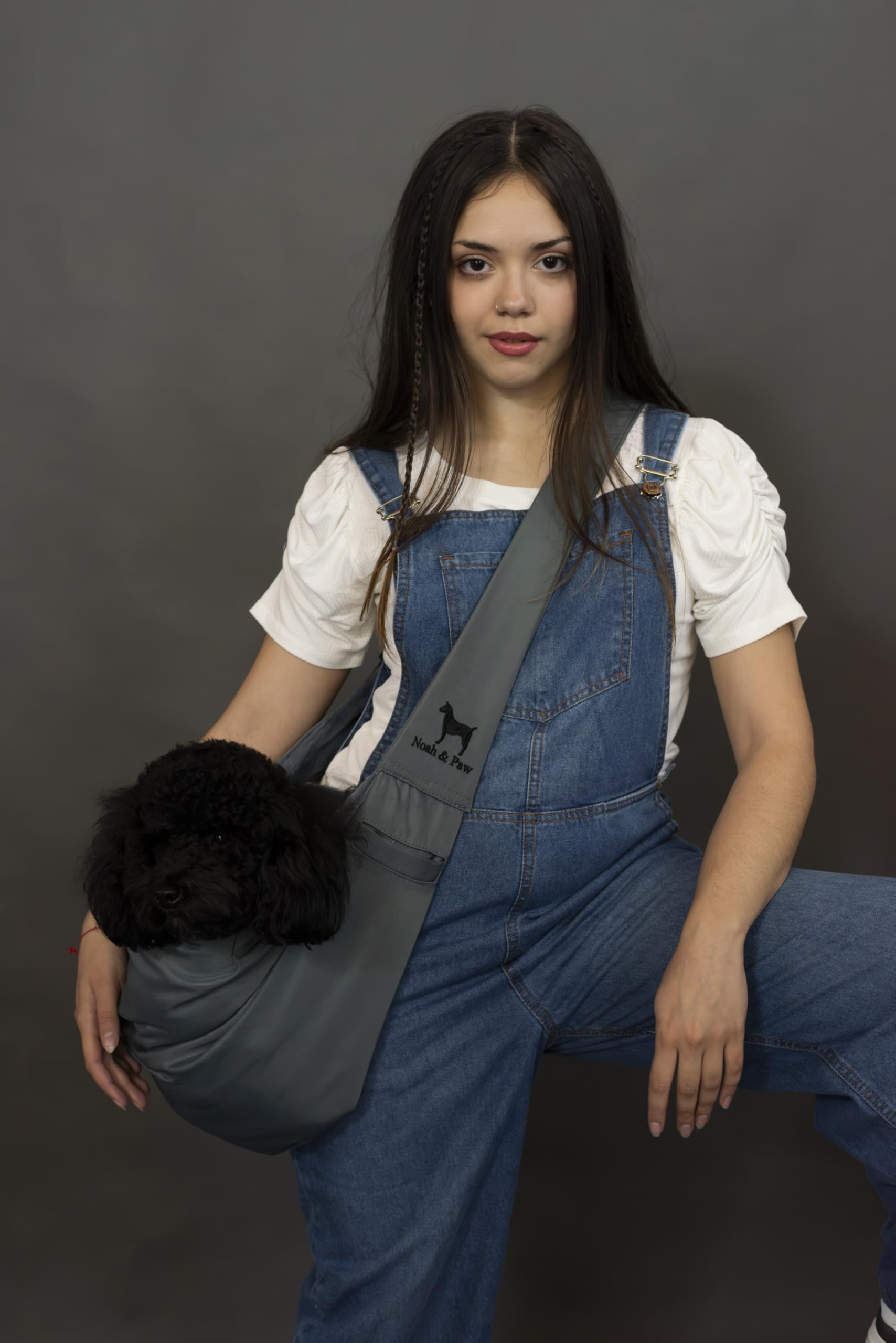 Bretelle rembourrée et ajustable du porte-chien NOAH & PAW