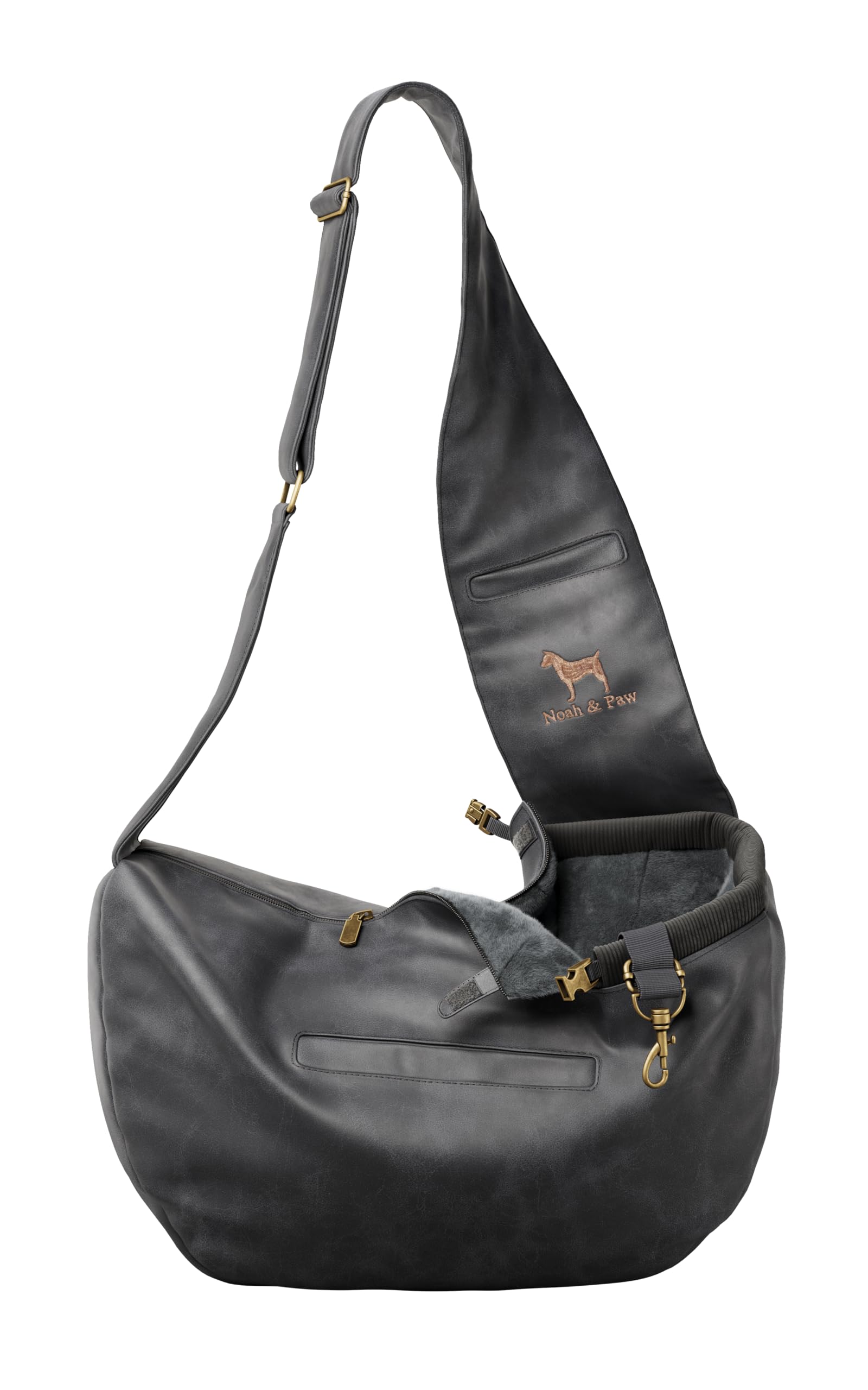 NOAH & PAW sac-portage-chien-petit-1-5-4-5-kg idéal pour sorties quotidiennes en sécurité