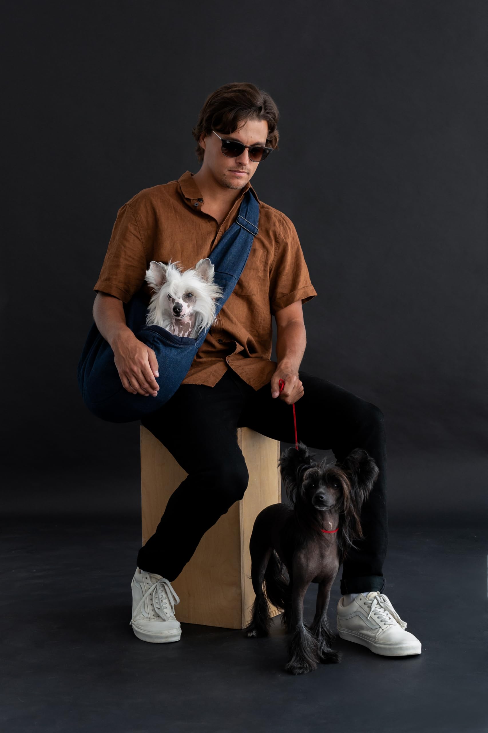Sangle épaule ajustable NOAH & PAW pour un port personnalisé et confortable.