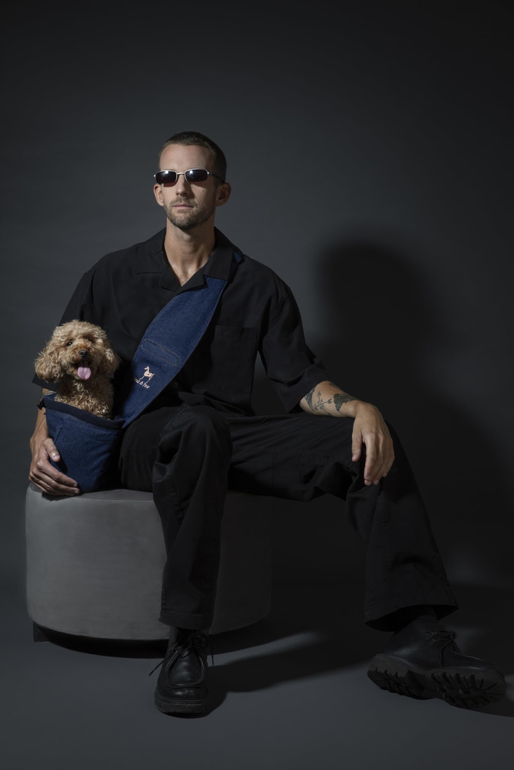 Sling NOAH & PAW avec sécurité 3x pour petites tailles en déplacement.