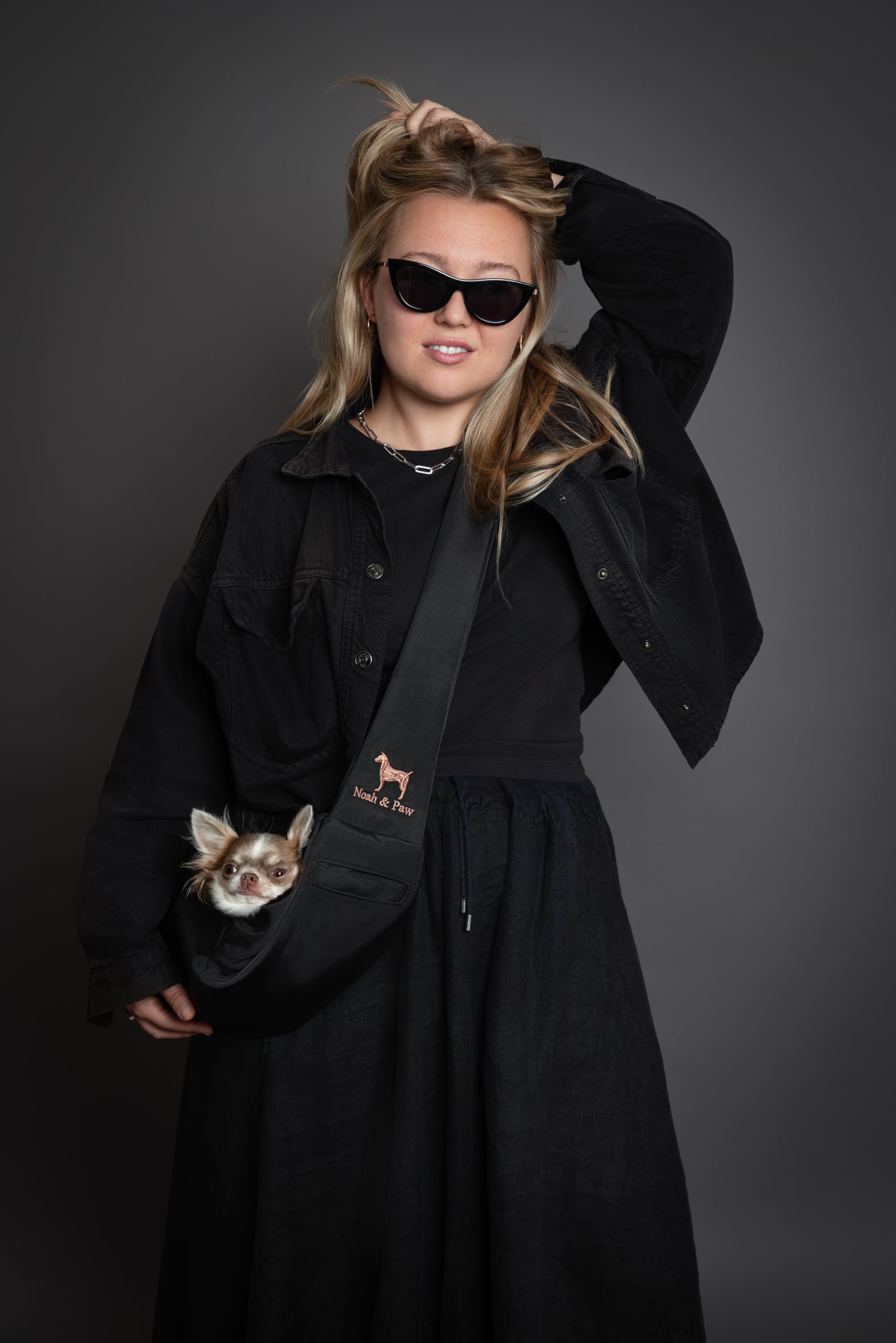 Noah & Paw sling : lavable en machine pour entretien facile.