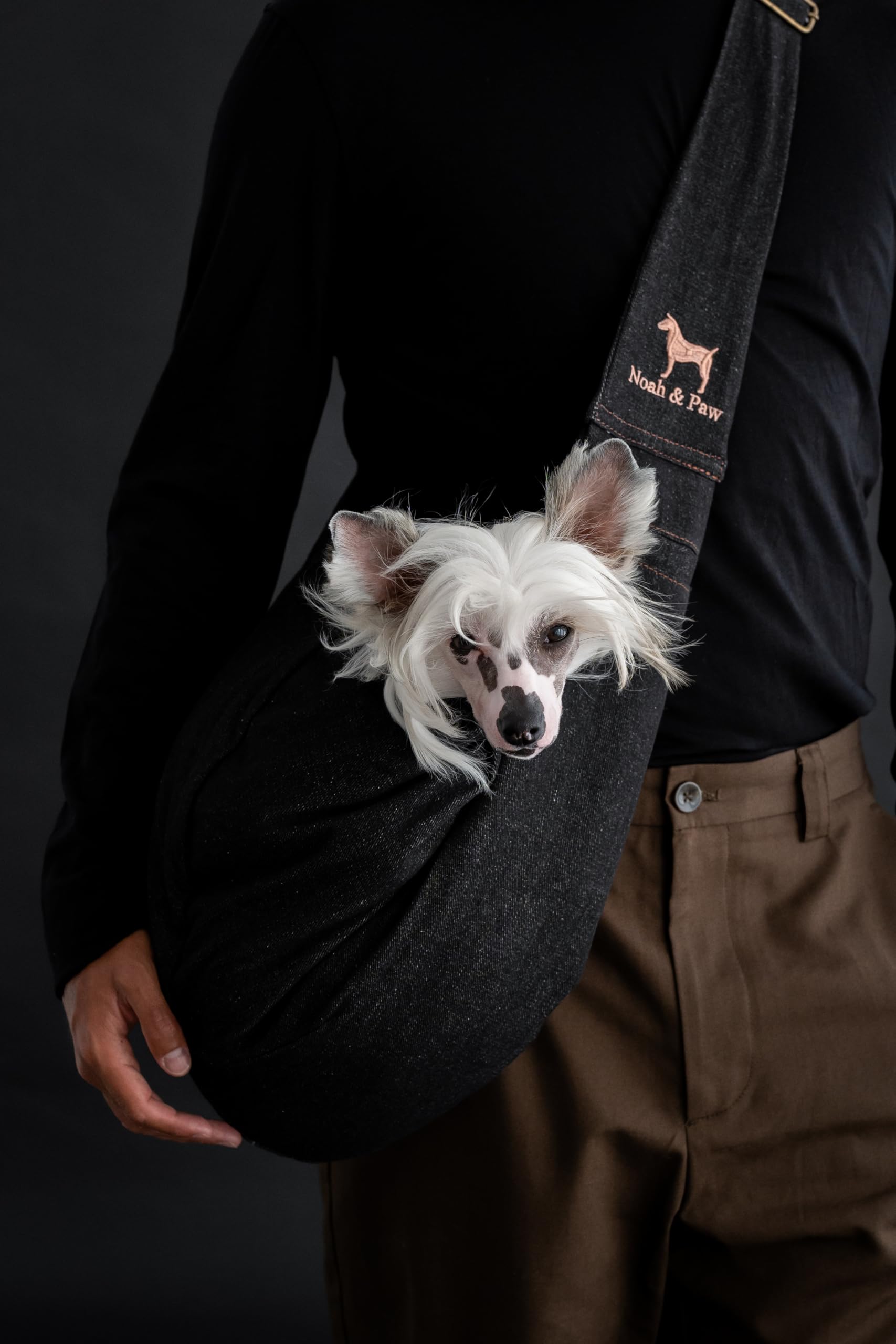 NOAH & PAW sling petit chien voyage: idéal pour voyages et promenades quotidiennes.