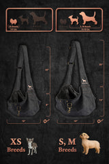 NOAH & PAW sling pocket magnétique: rangement pratique pour clés et friandises.