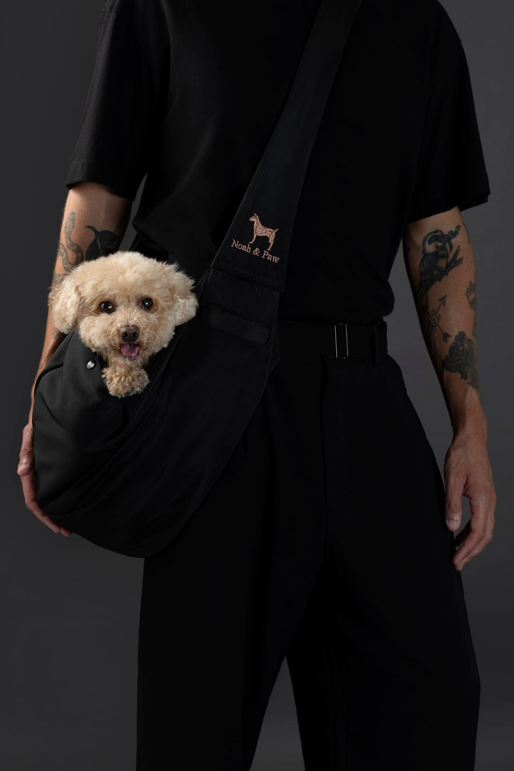 Noah & Paw sangle réglable pour ajustement personnalisé.